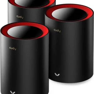 Cudy M3000 AX3000 2.5G Mesh Wi-Fi 6 System 3-Pack