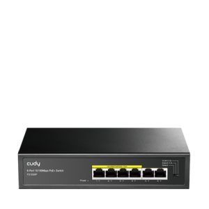 Cudy FS1006P 6-Port Fast Ethernet PoE+ Switch