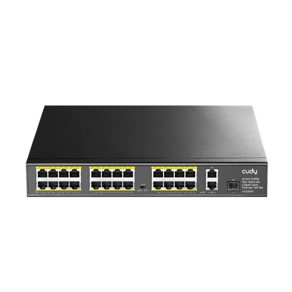 Cudy FS1026PS2 24-Port Fast Ethernet PoE+ Switch