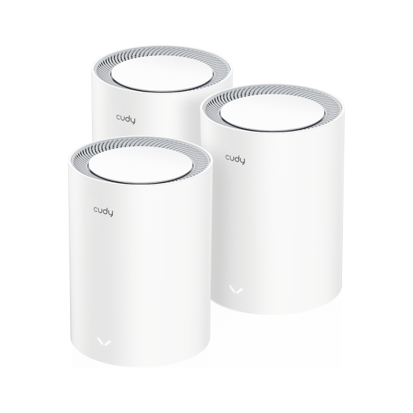 Cudy M3000 AX3000 2.5G Mesh Wi-Fi 6 System 3-Pack